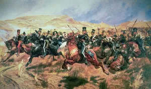 Artists/richard caton ii after woodville/charge light brigade balaclava Artists/richard caton ii after woodville/charge light brigade balaclava