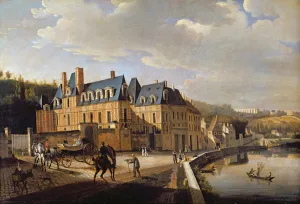 Chateau de la Chaussee near Bougival, 1822 (oil on canvas) Chateau de la Chaussee near Bougival, 1822 (oil on canvas)