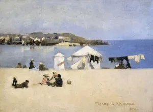 Children on the Beach, St. Ives, 1886 (oil on canvas) Children on the Beach, St. Ives, 1886 (oil on canvas)