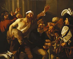Christ Driving the Moneychangers from the Temple, 1621 (oil on canvas) Christ Driving the Moneychangers from the Temple, 1621 (oil on canvas)