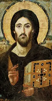 Fine Art Finder Print of Christ Pantocrator (6th century)