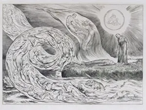 The Circle of the Lustful, illustrations of Dante's Divine Comedy, 1827 (engraving on india paper) The Circle of the Lustful, illustrations of Dante's Divine Comedy, 1827 (engraving on india paper)