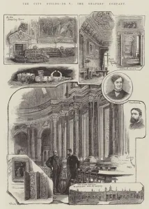 The City Guilds, the Drapers Company (engraving) The City Guilds, the Drapers Company (engraving)