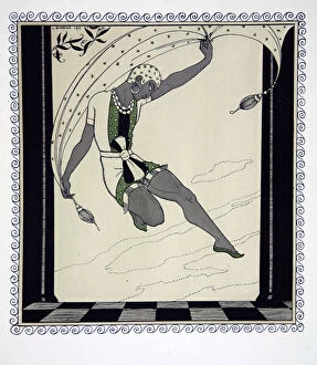 Émile-Allain Séguy Collection: Cleopatre, from the series Designs on the dances of Vaslav Nijinsky (1889-1950)