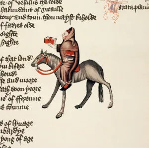 The Clerk of Oxford's Tale, detail from The Canterbury Tales, by Geoffrey Chaucer (c The Clerk of Oxford's Tale, detail from The Canterbury Tales, by Geoffrey Chaucer (c