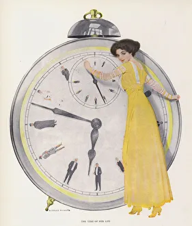 Coles Phillips Girl, the Time of Her Life (colour litho) Coles Phillips Girl, the Time of Her Life (colour litho)