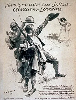 Come to the aid of the soldiers of Alsace and Lorraine, 1916 (litho) Come to the aid of the soldiers of Alsace and Lorraine, 1916 (litho)