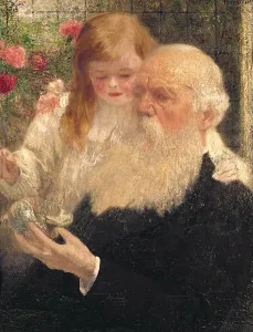 Comrades: John Galsworthy's niece and Rudolph Sauter (oil on canvas) Comrades: John Galsworthy's niece and Rudolph Sauter (oil on canvas)