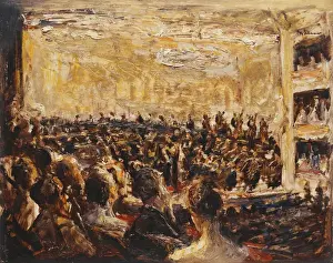 Concert in the Opera; Konzert in der Oper, 1923 (oil on panel) Concert in the Opera; Konzert in der Oper, 1923 (oil on panel)