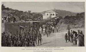 Cape Coast Collection: The Conclusion of the Ashanti Expedition (engraving)
