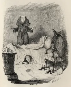 The Confession of the old woman clothed in grey, from 'The Ingoldsby Legends' The Confession of the old woman clothed in grey, from 'The Ingoldsby Legends'