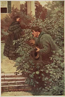 She was continually beset by Spies (colour litho) She was continually beset by Spies (colour litho)
