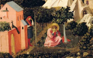 The Conversion of St. Augustine (tempera on panel) The Conversion of St. Augustine (tempera on panel)