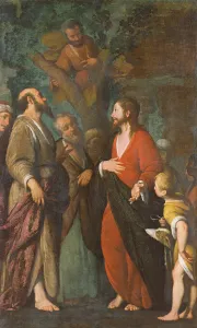 Conversion of Zaccheus (oil on canvas) Conversion of Zaccheus (oil on canvas)