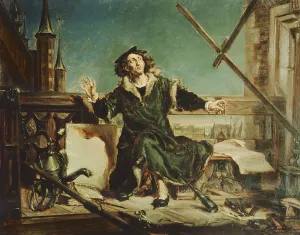 Copernicus in the tower at Frombork (oil on canvas) Copernicus in the tower at Frombork (oil on canvas)