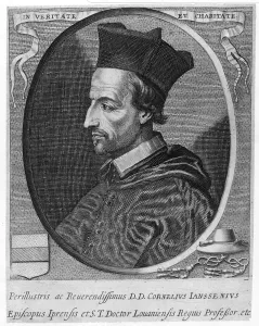 Cornelius Jansen, Bishop of Ypres (etching) Cornelius Jansen, Bishop of Ypres (etching)