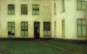 Corner of the Beguines Houses; Coin de Beguinage, 1898 (oil on canvas) Corner of the Beguines Houses; Coin de Beguinage, 1898 (oil on canvas)