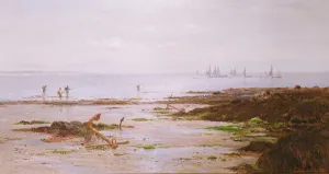 Cornish Shrimpers (oil on canvas) Cornish Shrimpers (oil on canvas)