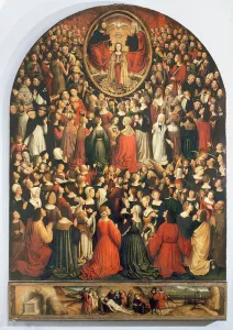 Coronation of the Virgin, 1513 (oil on panel) Coronation of the Virgin, 1513 (oil on panel)