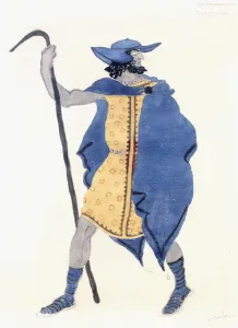 Costume design for Oedipus at Colonnus- the Stranger, c Costume design for Oedipus at Colonnus- the Stranger, c