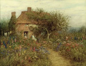 A Cottage near Brook, Witley, Surrey (w/c on paper) A Cottage near Brook, Witley, Surrey (w/c on paper)