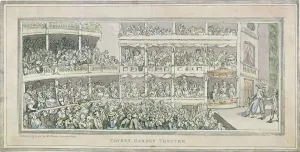 Covent Garden Theatre, 1786 (pen and ink with wash on paper) Covent Garden Theatre, 1786 (pen and ink with wash on paper)