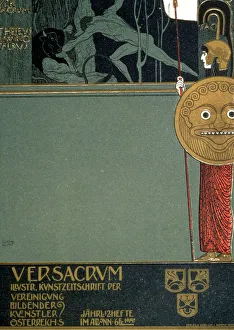 Cover of Ver Sacrum, the journal of the Viennese Secession Cover of Ver Sacrum, the journal of the Viennese Secession