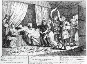 Cunicularii or the Wise Men of Godliman in Consultation, 1726 (engraving) Cunicularii or the Wise Men of Godliman in Consultation, 1726 (engraving)