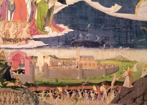 The Damned in Purgatory, from the 'Coronation of the Virgin', completed 1454 The Damned in Purgatory, from the 'Coronation of the Virgin', completed 1454