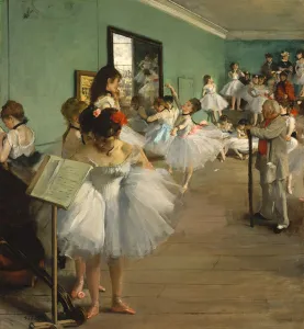 The Dance Class, 1873-74 (oil on canvas) The Dance Class, 1873-74 (oil on canvas)