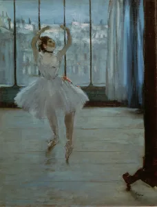 Dancer in Front of a Window (Dancer at the Photographers Studio) c.1874-77 Dancer in Front of a Window (Dancer at the Photographers Studio) c.1874-77