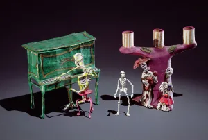 Day of the Dead figures as musicians (papier mache) (see 229288 for detail) Day of the Dead figures as musicians (papier mache) (see 229288 for detail)