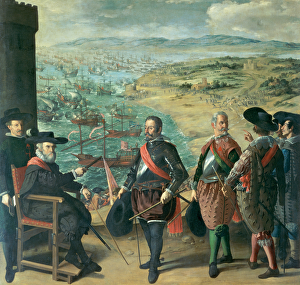 The Defence of Cadiz against the English, 1634 (oil on canvas) The Defence of Cadiz against the English, 1634 (oil on canvas)
