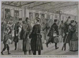 The Deployment of Kiels Royal Marines to Cameroon (engraving) The Deployment of Kiels Royal Marines to Cameroon (engraving)
