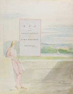 Design 13 for Ode on a Distant Prospect of Eton College from The Poems Design 13 for Ode on a Distant Prospect of Eton College from The Poems