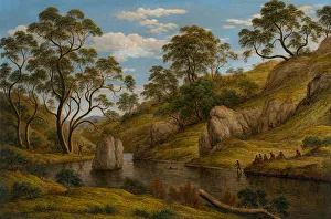 'Diane au bain, Terre de Van Diemen (Tasmanie)' (The bath of Diana - Van Diemen') 'Diane au bain, Terre de Van Diemen (Tasmanie)' (The bath of Diana - Van Diemen')
