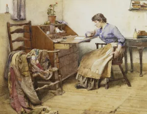 Distant Thoughts, 1887 (watercolour and bodycolour) Distant Thoughts, 1887 (watercolour and bodycolour)