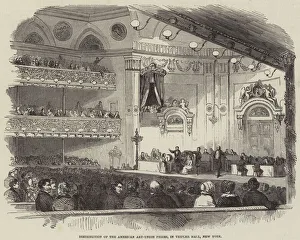 Distribution of the American Art-Union Prizes, in Tripler Hall, New York (engraving) Distribution of the American Art-Union Prizes, in Tripler Hall, New York (engraving)