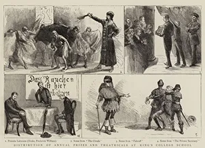 Distribution of Annual Prizes and Theatricals at King's College School (engraving) Distribution of Annual Prizes and Theatricals at King's College School (engraving)
