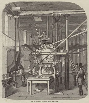 Dr Dauglish's Bread-making Machine (engraving) Dr Dauglish's Bread-making Machine (engraving)