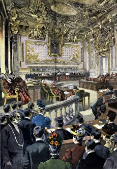 Dreyfus case. The Court of Cassation ordered the review of the trial. 1899 Dreyfus case. The Court of Cassation ordered the review of the trial. 1899