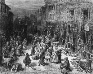 Dudley Street, Seven Dials, from London: A Pilgrimage, 1872 (engraving) Dudley Street, Seven Dials, from London: A Pilgrimage, 1872 (engraving)