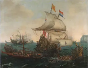 Dutch Ships Ramming Spanish Galleys of the English Coast, 3 October 1602 Dutch Ships Ramming Spanish Galleys of the English Coast, 3 October 1602