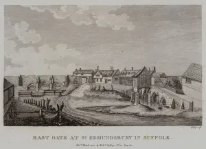 East Gate at St Edmundsbury in Suffolk (engraving) East Gate at St Edmundsbury in Suffolk (engraving)