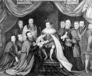 Edward VI granting the Charter for Bridewell Hospital to Sir George Barnes in 1553 Edward VI granting the Charter for Bridewell Hospital to Sir George Barnes in 1553