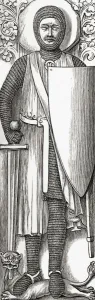 Effigy of William Marshall from his tomb in Temple Church, London, from A Short Effigy of William Marshall from his tomb in Temple Church, London, from A Short