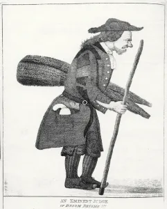 An Eminent Judge of Broom Besoms!! 1805 (engraving) An Eminent Judge of Broom Besoms!! 1805 (engraving)