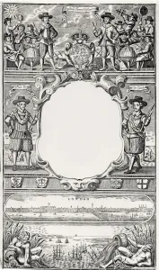 England's Famous Discoverers (engraving) (b/w photo) England's Famous Discoverers (engraving) (b/w photo)