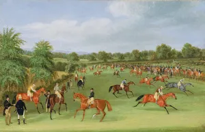 Epsom Races: Preparing to Start (oil on canvas) Epsom Races: Preparing to Start (oil on canvas)