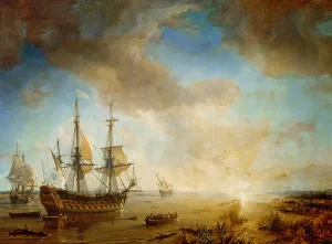 Expedition of Robert Cavelier de La Salle (1643-87) in Louisiana in 1684, 1844 (oil Expedition of Robert Cavelier de La Salle (1643-87) in Louisiana in 1684, 1844 (oil